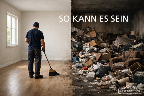 Chaos auf der einen Seite und Ordnung auf der anderen